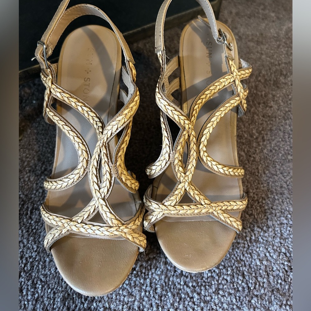 Sun + Stone NadiYap Cork Wedge